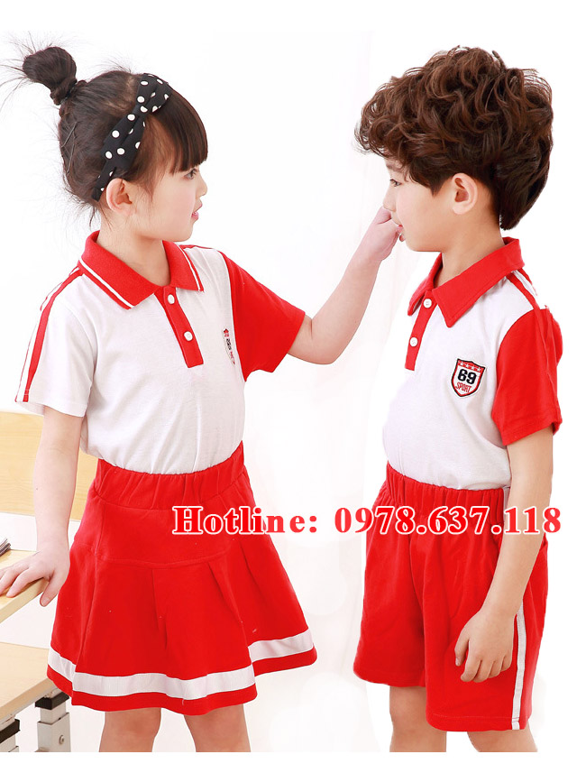 Mẫu đồng phục mầm non - DPMN49 | Mau dong phuc mam non